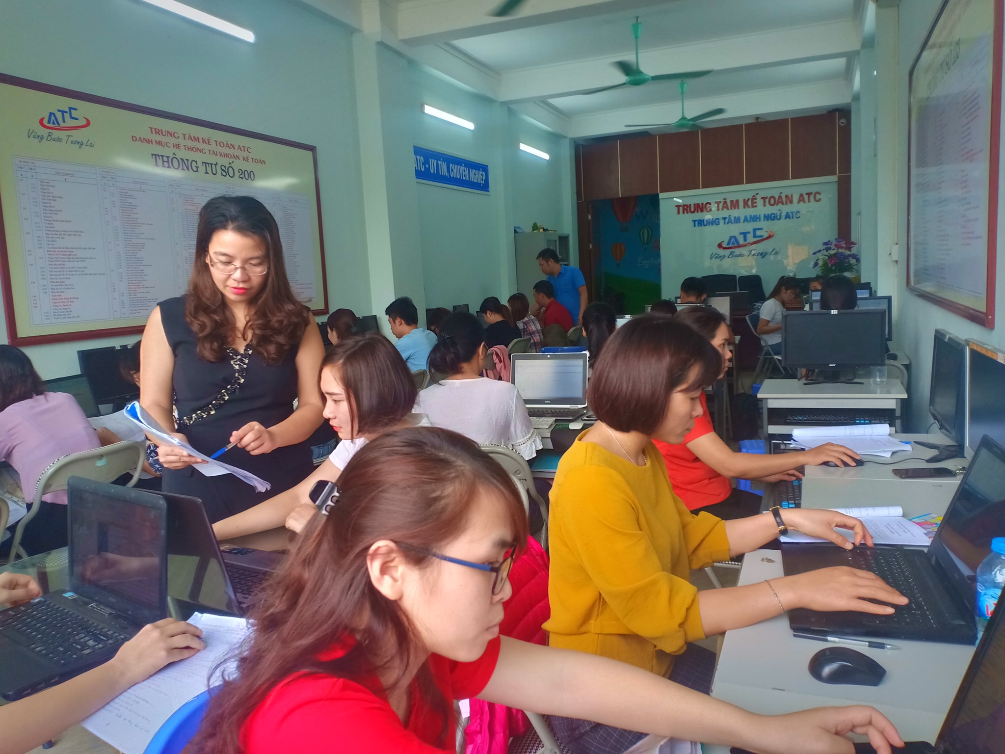 Học kế toán thực hành ở Thanh Hóa