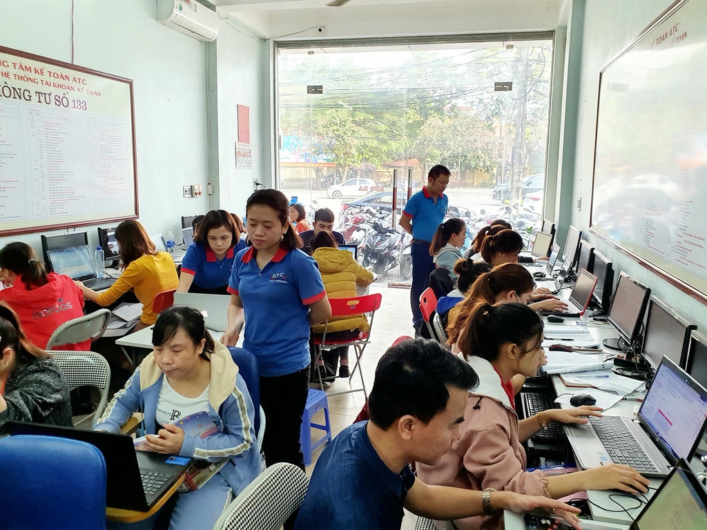 Lop Tin Hoc Thuc Hanh O Thanh Hoa Học kế toán thuế tại Thanh Hóa