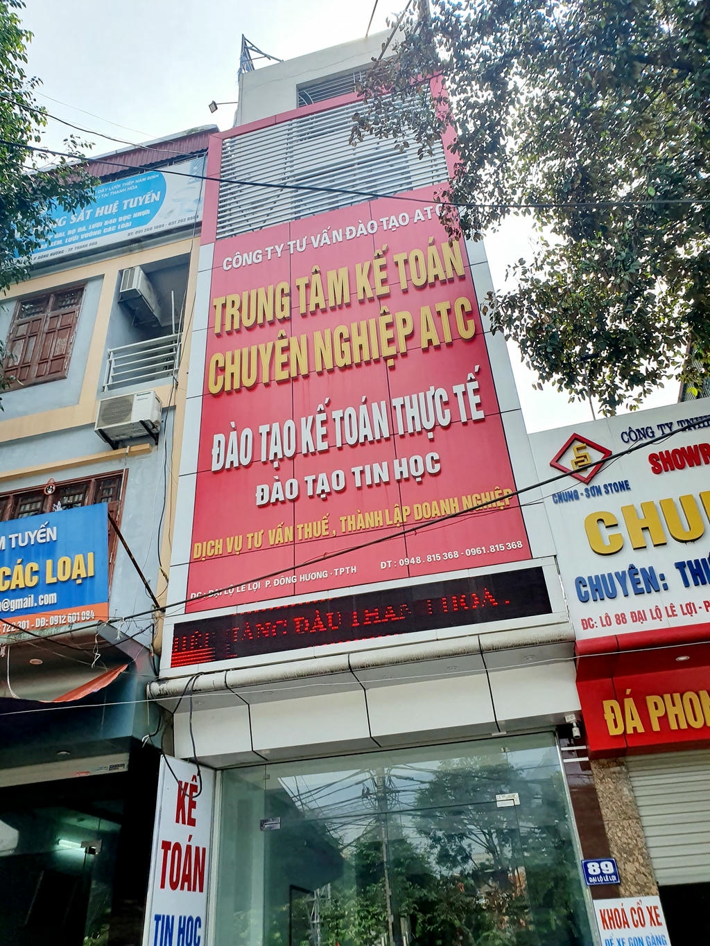 trung tâm kế toán ở thanh hóa