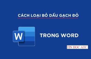 Học tin học văn phòng tại Thanh Hóa  Chắc hẳn trong quá trình soạn thảo văn bản các bạn đã từng gặp phải những dấu gạch chân màu đỏ và màu xanh gây cảm giác thật khó chịu và rối mắt. Đừng quá bận tâm, sau đây ATC sẽ hướng dẫn các bạn cách loại bỏ gạch chân xanh đỏ trong Word rất đơn giản. Hãy cùng tìm hiểu qua bài viết sau đây nhé.  Nguyên nhân xuất hiện gạch chân xanh, đỏ trong văn bản Word  Thực chất dấu gạch chân xanh đỏ này là một tính năng của chương trình soạn thảo Microsoft Word, được gọi là Spelling và Grammar. Tính năng này giúp cho người dùng có thể nhận biết được lỗi chính tả, thậm chí là lỗi ngữ pháp trong văn bản.  Tuy nhiên trên thực tế, Microsoft Office được cài đặt và nhận diện ngôn ngữ tiếng Anh. Vì vậy, khi chúng ta gõ văn bản bằng tiếng Việt thì phần mềm sẽ hiểu nhầm là chúng ta gõ sai, nên bất kỳ từ nào chúng ta gõ cũng sẽ hiển thị gạch chân màu xanh và đỏ, ngoại trừ những từ tiếng Anh.  Chắc hẳn nhiều bạn đang tự học Word sẽ thắc mắc ý nghĩa của những gạch màu đỏ và gạch màu xanh này là gì, chúng khác nhau như thế nào đúng không ạ? Các bạn có thể hiểu đơn giản như sau:  – Đường răng cưa màu đỏ là tính năng Spelling, hỗ trợ kiểm tra vần trong MS Word. Vần ở đây không phải là kiểu đánh vần trong Tiếng Việt mà nó sẽ kiểm tra một từ được nhập vào văn bản có tồn tại trong bộ từ điển Tiếng Anh hay không.  – Đường răng cưa màu xanh xuất hiện là do tính năng Grammar phát hiện ra bạn đã sai ngữ pháp, cú pháp.  Như vậy, bản chất Office Word của bạn không bị lỗi mà do các bạn đang để cấu hình kiểm tra chính tả, ngữ pháp. Để loại bỏ gạch chân xanh đỏ trong Word chúng ta chỉ việc tắt tính năng kiểm tra này là được.  Hướng dẫn loại bỏ gạch chân xanh đỏ trong Word