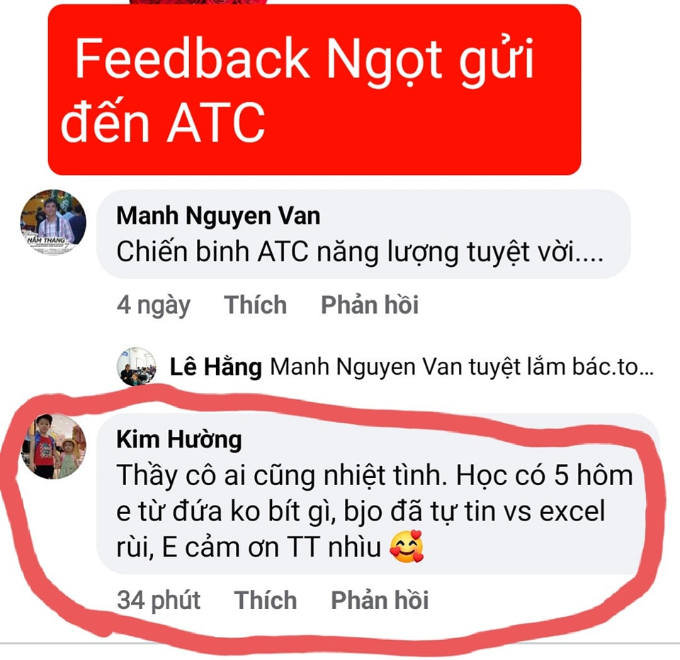 Địa chỉ học kế toán tại Thanh Hóa Mình đã theo học một khóa học kế toán thực hành tổng hợp tại trung tâm ATC.Khi đi làm có nhiều vấn đề