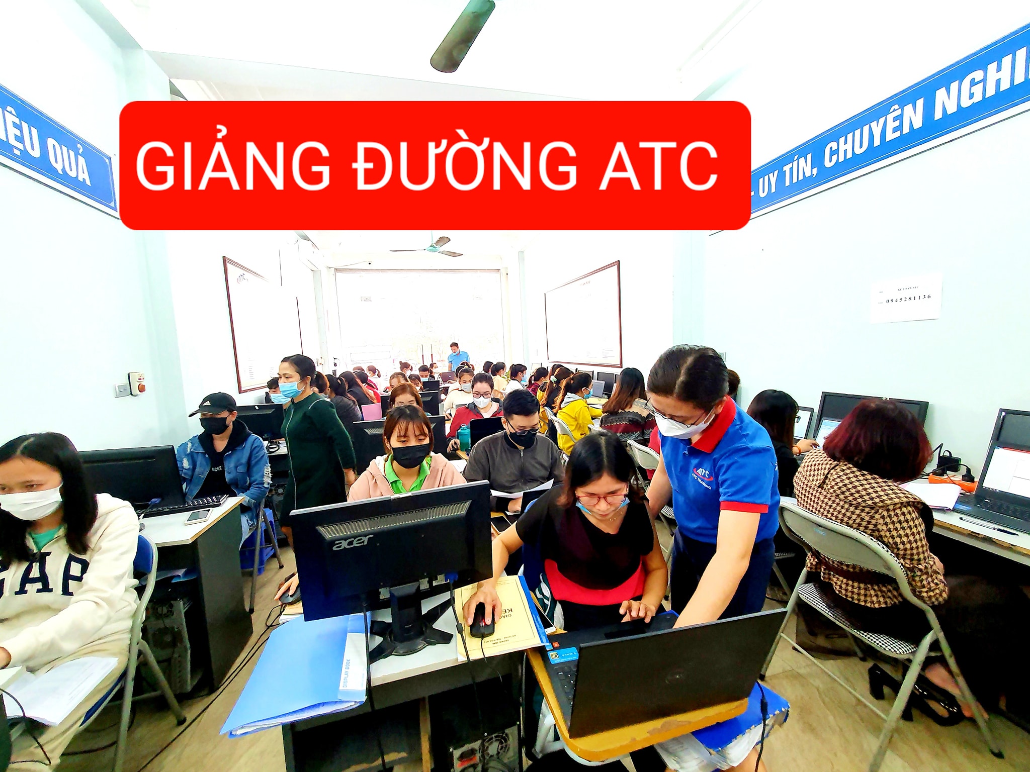 Học kế toán thuế ở Thanh Hóa Trời NẮNG NHƯ ĐỔ LỬA...nhưng em vượt hàng 100km để đến học ATC Nhà tôi ở cách trung tâm ATC hơn 30 cây số