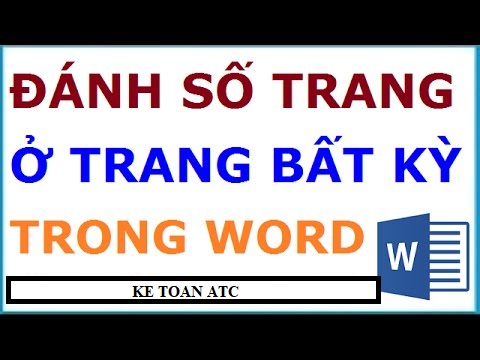 học tin học ở thanh hóa Đánh số trang là kiến thức cơ bản mà những ai làm công việc văn phòng đều phải biết. Nhưng đánh số trang theo ý mu