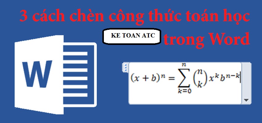 Trung tâm tin học tại Thanh hóa Bạn từng gặp khó khăn trong việc viết công thức trong file word?Hôm nay trung tâm ATC sẽ hướng dẫn bạn cách