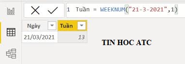 Học tin học ở thanh hóa Hàm weeknum là hàm trả về thứ tự của tuần trong năm của một ngày cụ thể. Bạn đã biết rõ về hàm này chưa?