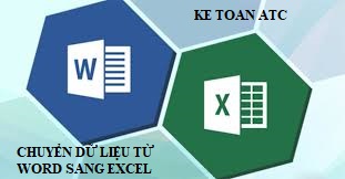 Lớp tin học văn phòng ở Thanh Hóa Bạn cần copy dữ liệu từ word sang excel mà không muốn thay đổi định dạng?Hãy theo dõi bài viết dưới đây