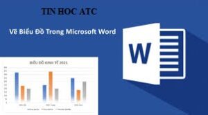 Hoc tin hoc van phong tai Thanh Hoa Bạn đã biết cách vẽ biểu đồ trong excel, vậy còn trong word thì sao? Cách vẽ và định dạng như thế nào? 