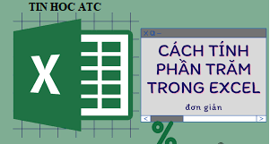 Hoc tin hoc cap toc tai thanh hoa Để quy đổi một số lieeuju thành phần trăm dựa trên một tổng nào đó, bạn thường dùng cách tính ra số