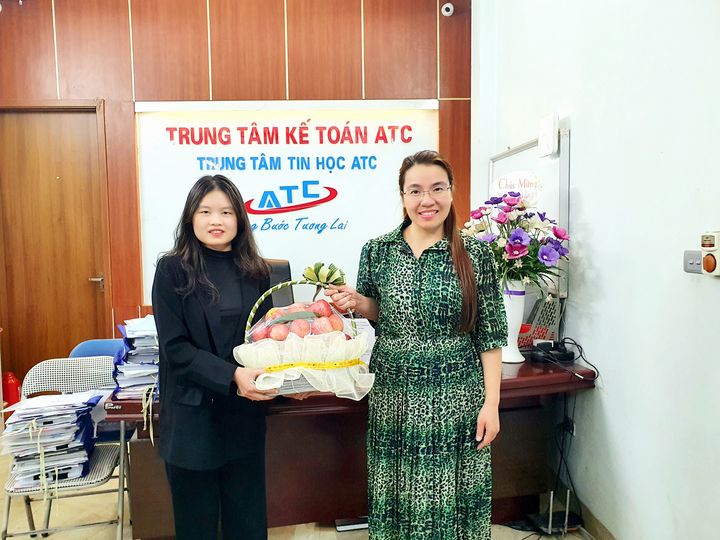 Đào tạo kế toán tại Thanh Hóa Quà của Học viên CA LỚP TỐI QUA...Bạn ghi nhận khóa học tại ATC HIỆU QUẢ, CHẤT LƯỢNG, giáo viên tận tâm