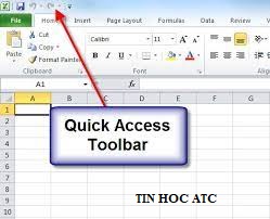 Học tin học cấp tốc ở thanh hóa Trong Quick Access Toolbar có chứa nhiều nút tắt để truy cập nhật tuy nhiên khi bạn muốn tạo thêm nút