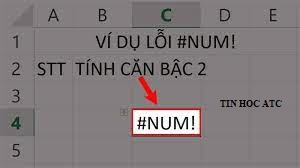 Hoc tin hoc van phong tai Thanh Hoa Khi trong bảng tính xuất hiện lỗi #NUM!, bạn không biết ý nghĩa của lỗi đó và cách sửa như thế nào? Bạn