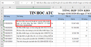 Hoc tin hoc tai thanh hoa Muốn cho bảng tính của mình trong đẹp mắt thì các bạn phải căn lề dữ liệu hai bên cho đều nhau. Mời bạn tham khảo