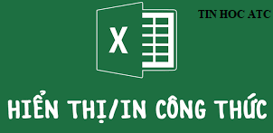 Học tin học văn phòng ở Thanh Hóa Một số bạn không đặt công thức vào bảng tính nhưng không hiển thị kết quả mà không biết nguyên nhân và
