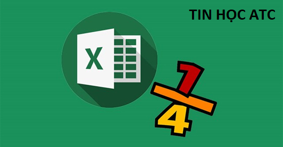 Hướng dẫn cách viết phân số trong Excel cho mọi phiên bản cực đơn giản