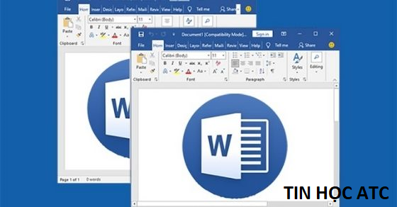 Mở 2 file Word cùng lúc trên màn hình 2