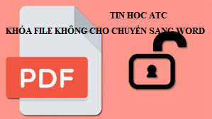 Hoc tin hoc tai thanh hoa Bạn muốn bảo mật nội dung trong file PDF, không để cho người khác sao chép, chỉnh sửa? Bạn đang tìm