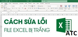 6 Cách sửa lỗi file Excel bị trắng đơn giản dễ thực hiện nhất