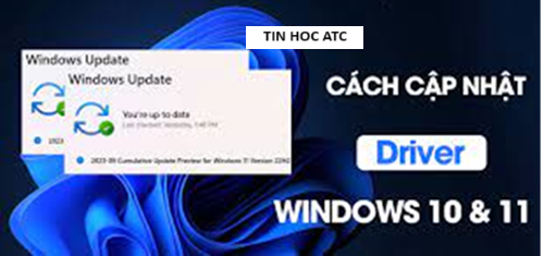 Học tin học cấp tốc ở thanh hóa Bạn đã biết cách cập nhật driver trên hệ điều hành windowns 11 chưa? Bài viết sau đây tin học ATC xin chia sẽ cách cập nhật nhé!1.Hướng Dẫn