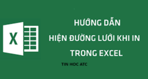 Học tin học ở thanh hóa Khi in bảng excel ra bạn muốn có luôn đường lưới thì phải làm thế nào? Nếu chưa biết cách làm mời bạn tham khảo