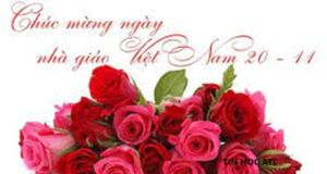 Học tin học ở thanh hóa HỌC VIÊN Ở XA KHÔNG THỂ VỀ CHÚC MỪNG 20/11 THẦY CÔ ATC, VÀ LỜI NHẮN XÚC ĐỘNG... ATC TẠO RA GIÁ TRỊ TRONG TỪNG