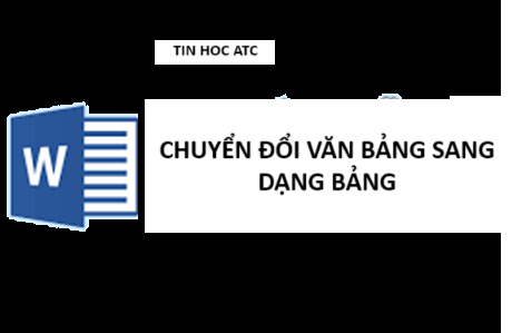 Trung tâm tin học ở thanh hóa Bạn muốn chuyển đổi văn bản sang dạng bảng hàng loạt nhưng chưa biết cách làm? Hãy thử làm cách sau nhé!