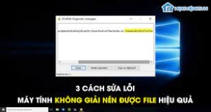 Trung tâm tin học tại thanh hóa Trường hợp file của bạn không nén được thì xử lý như thế nào? Bài viết sau đây sẽ giúp bạn giải đáp nhé!