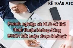 CÓ THỂ THỎA THUẬN KHÔNG ĐÓNG BẢO HIỂM XÃ HỘI ĐƯỢC KHÔNG