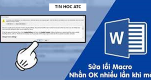 Hoc tin hoc van phong tai Thanh Hoa Lỗi  Macro trong Word cũng là lỗi gây rất nhiều phiền toái cho người dùng, Vậy nguyên nhân và