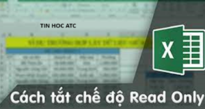 Trung tâm tin học ở thanh hóa Bạn đã biết Cách gỡ bỏ chế độ read only trong Excel? Hãy thử tham khảo các cách làm sau nhé!Cách tắt chế