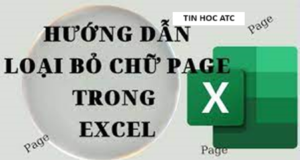 Học tin học ở thanh hóa Trang tính excel của bạn bị mất thẩm mỹ bởi chữ page, bạn muốn bỏ nó đi để trang tính dễ nhìn.Mời bạn tham khảo