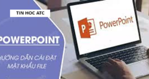 Học tin học văn phòng tại Thanh Hóa Để ngăn chặn việc sao chép ý tưởng bạn nên cài đặt mật khẩu cho file PowerPoint, vậy cách cài đặt như