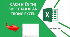 Trung tâm tin học ở thanh hóa Làm sao để ẩn hoặc hiện thanh chưa danh sách các trang tính trong excel? Mời bạn tham khảo bài viết dưới đây