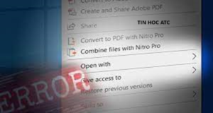 Học tin học ở thanh hóa Bạn có đang gặp tình trạng máy tính bị lỗi open with? Làm sao để khắc phục lỗi này? Mời bạn tham khảo bài