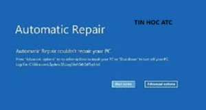 Trung tam tin hoc tai thanh hoa Bạn đã biết cách khắc phục lỗi Preparing Automatic Repair màn hình đen? Mời bạn tham khảo các cách làm