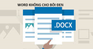 Học tin học ở thanh hóa Nếu file word của bạn đang gặp tình trạng không cho bôi đen, bạn hãy thử làm theo chỉ dẫn của bạn viết sau đây nhé!