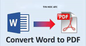 Học tin học văn phòng ở Thanh Hóa Khi chuyển file word sang file pdf mà bị lỗi thì xử lý như thế nào? Chúng ta cùng theo dõi bài viết sau