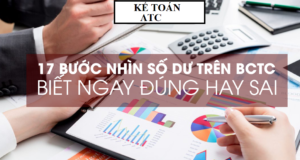 Hướng dẫn cách nhìn số dư trên báo cáo tài chính biết đúng hay sai