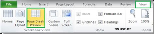Hoc tin hoc cap toc o thanh hoa Bạn đang gặp tình trạng lỗi Page Break? Tin học ATC sẽ hướng dẫn bạn khắc phục lỗi này trong bài