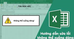 Hoc tin hoc cap toc tai thanh hoa Nếu excel của bạn không xuống dòng được, bạn hãy tham khảo bài viết sau đây để biết cách sửa nhé!