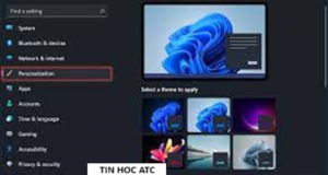 Hoc tin hoc tai thanh hoa Tin học ATC hôm nay sẽ mách bạn cách bật Screensaver trên Windows 11 nhé! Mời bạn theo dõi bài viết sau đây: