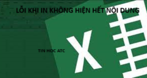 Học tin học ở thanh hóa Nếu bảng excel của bạn không hiện hết nội dung khi soi lên, thì mời bạn tham khảo bài viết sau đây để biết