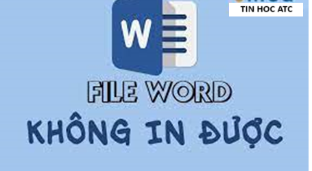 Hoc tin hoc cap toc o thanh hoa Hoc tin hoc cap toc o thanh hoa File word bị khóa không in được thì phải làm sao? Bài viết sau đây tin học ATC xin chia sẽ cách sửa cho