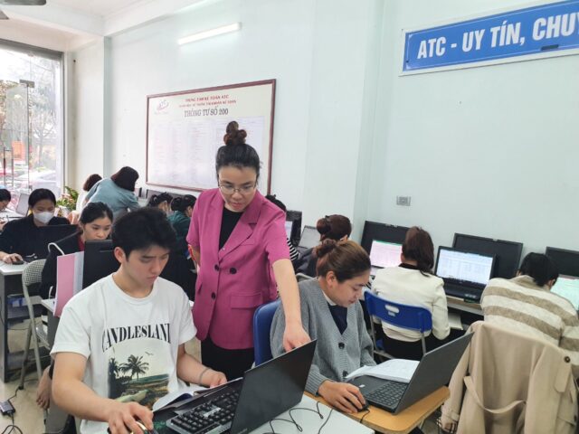 Lớp học kế toán tổng hợp tại Thanh Hóa