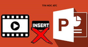 Học tin học tại thanh hóa Khi chèn video vào powerpoint bạn gặp trường hợp video không có âm thanh? Đừng lo lắng, tin học ATC sẽ giúp