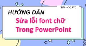 Học tin học văn phòng ở Thanh Hóa Bài viết hôm nay tin học ATC xin chia sẽ đến bạn đọc cách để sửa lỗi khi gõ tiếng việt có dấu trong