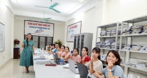 Lớp dạy kế toán thực tế ở Thanh Hóa