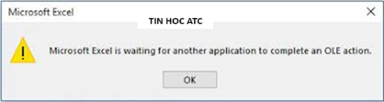 Hoc tin hoc van phong tai Thanh Hoa Hoc tin hoc van phong tai Thanh Hoa Bạn đã biết về lỗi OLE? Nguyên nhân và cách khắc phục lỗi này như thế nào? Mời bạn tham khảo bài viết sau