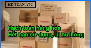 Hạch toán tiêu hủy hàng hóa hết hạn sử dụng