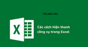 Học tin học ở thanh hóa Nếu bạn đang băn khoăn và đau đầu vì bị ẩn thanh công cụ? Tin học ATC có giải pháp dành cho bạn đây: