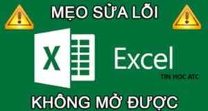 Hoc tin hoc cap toc tai thanh hoa Bạn đang tìm cách để khắc phục lỗi file excel không mở được đuôi XLSX? Tin học ATC xin chia sẽ cách làm